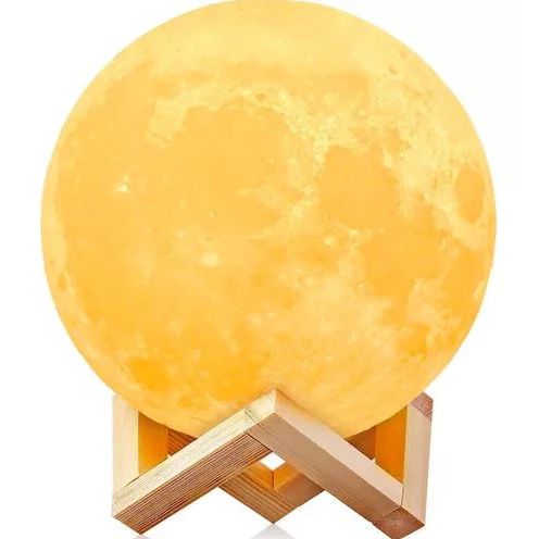 Luminário de Lua com suporte