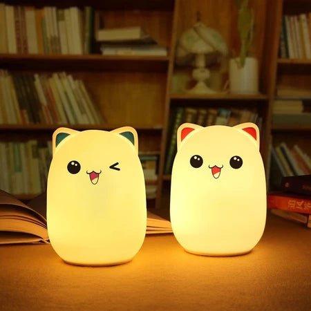 Luminária de silicone de Coelhos com sensor ao toque